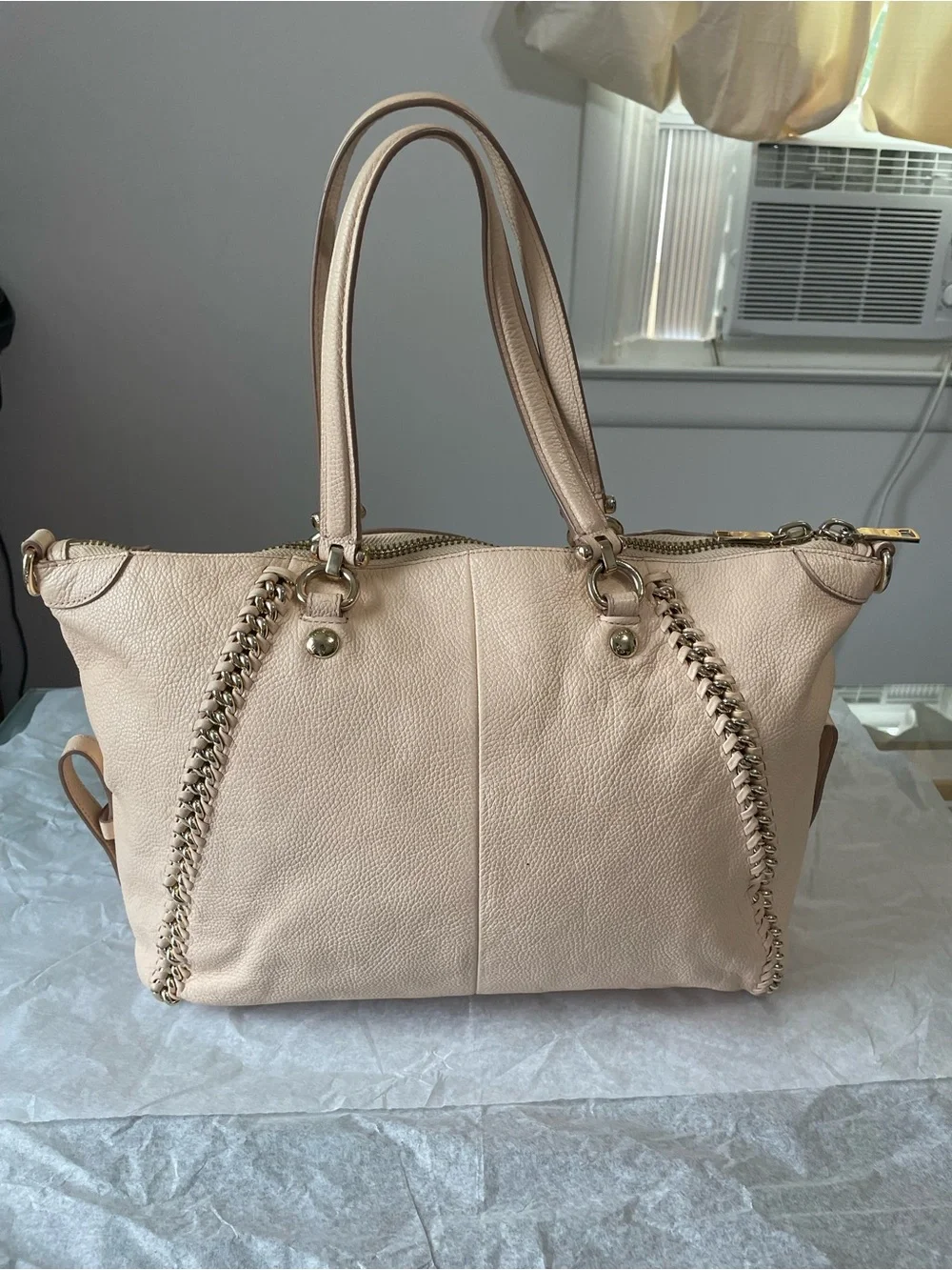 COACH 2017 EUC Prairie Satchel in Whiplash Leather No removable strap $595